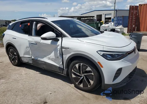 2022 Volkswagen Id.4 Pro из США, поврежденный, VIN WVGRMPE20NP064371